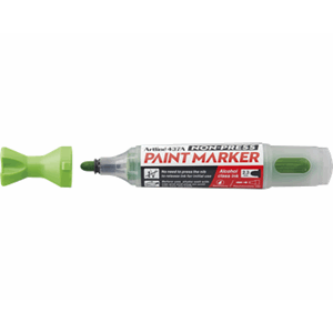 Artline Non-press paint marker 437A Yellow Green