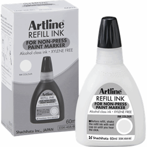 Artline Non-Press 437A refill ink 60ML White