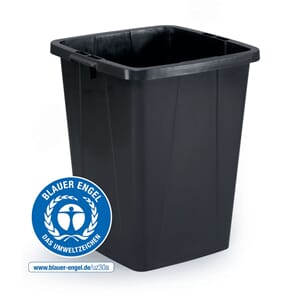 Avfallsbeholder Durabin 90L sort