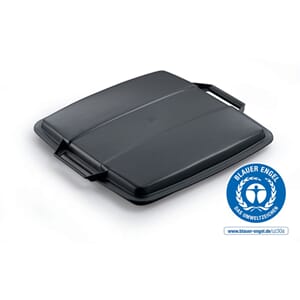 Lokk Durable Avfallsbeholder 90L sort