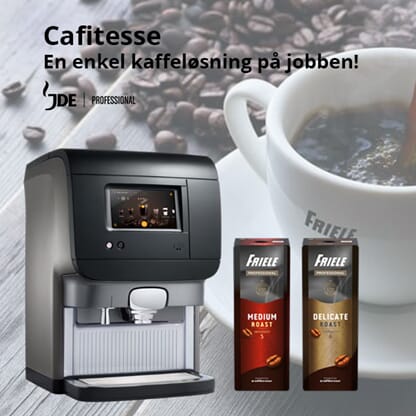 Cafitesse, en enkel kaffeløsning på jobben
