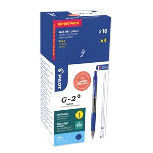 Geleroller Pilot G2-5 blå (20)