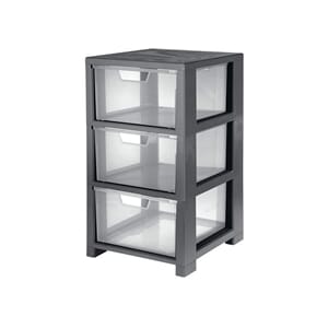 SKUFFEKABINETT CEP 3-SKUF 32,5X35X59,5CM