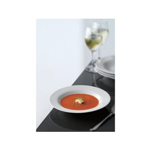 TALLERKEN AIDA PORSELEN 22CM HVIT (4)