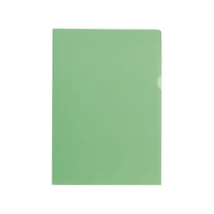 PLASTOMSLAG A4 PP 100MY GRØNN (100)