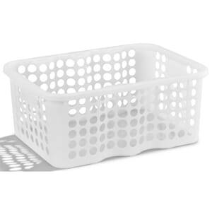 OPPBEVARINGSKURV STOR HVIT