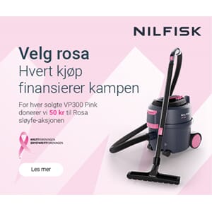 STØVSUGER NILFISK V-300 PINK EDITION