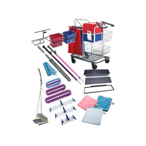 RENGJØRINGSVOGN NORDEX KIT 2 SØLV