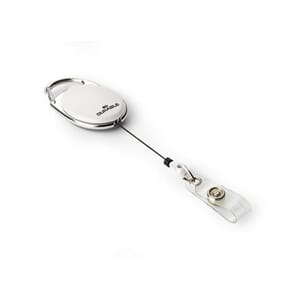 SNELLE DURABLE KORTHOLDER OVAL KROM (10)