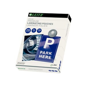 LAMINERINGSLOMME LEITZ A4 UDT 250MY(100)
