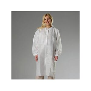 BESØKSFRAKK GRANBERG NON-WOVEN HVIT