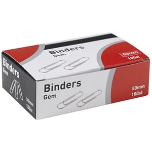 BINDERS 50MM (100)