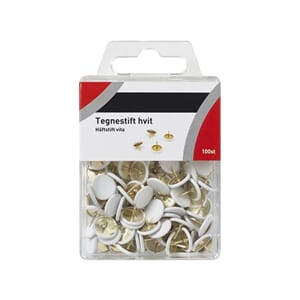 TEGNESTIFT HVIT (100)