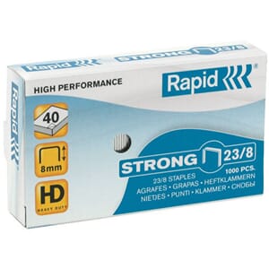 HEFTESTIFT RAPID STRONG 23/8 GALV.(1000)