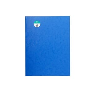 KLAFFMAPPE EXACOMPTA A4 U/STRIKK BLÅ