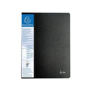 PRESENTASJONSMAPPE EXACOMPTA 40L A4 SORT