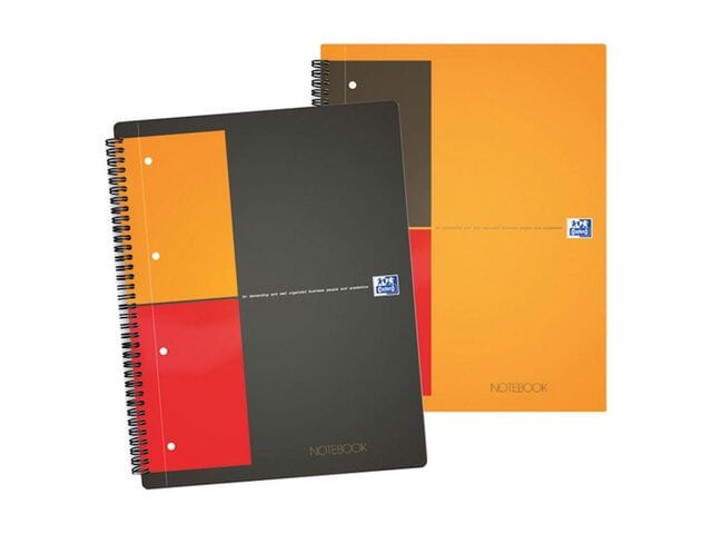 Notatbok Oxford Int. Notebook A4+ linjert - Kontorspar