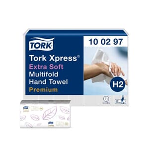 HÅNDTØRK TORK PREMIUM MULTIF EXTRA MYK 2L H2