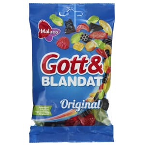 VINGUMMI GODT&BLANDET MALACO 160GR