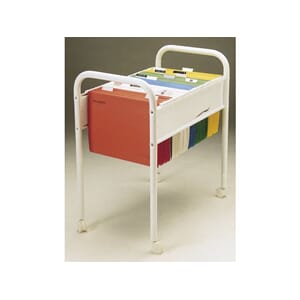 HENGEMAPPEVOGN ESSELTE ÅPEN A4 HVIT