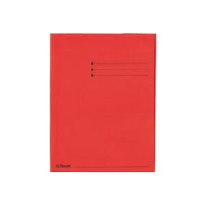 KLAFFMAPPE ESSELTE A4 KRT 3 KLAFF RØD