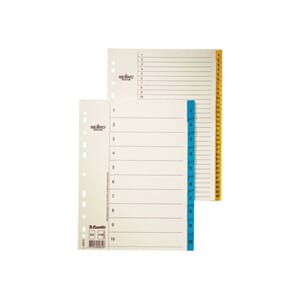 REGISTER ESSELTE A4 A-Å MYLAR