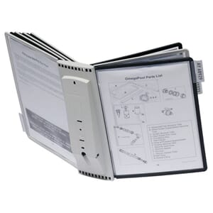 VEGGSTATIV SHERPA 10 LOMMER SORT/RØD