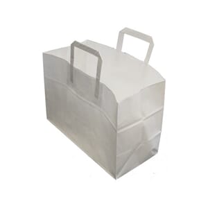 BÆREPOSE PAPIR 17L HVIT (250)