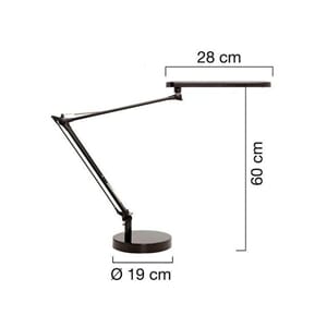 LAMPE UNILUX LED MAMBO SORT