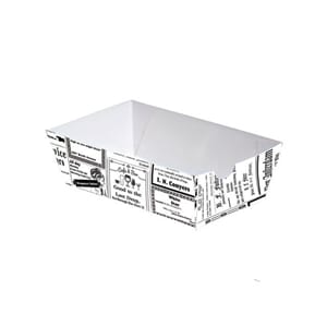 POMMES FRITES SKÅL,MAXI,9X16X4,5CM (80)