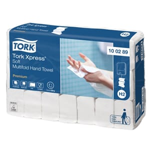 HÅNDTØRK TORK PREMIUM MULTIFOLD 2L H2