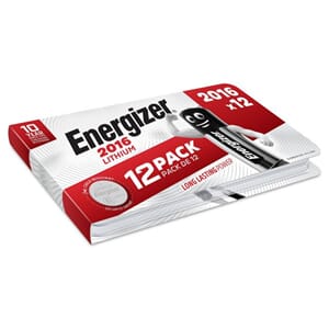 BATTERI ENERGIZER LITHIUM CR2016 (12)