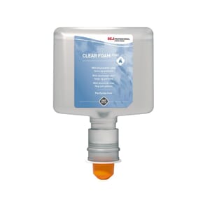 HÅNDSÅPE DEB CLEAR FOAM PURE SKUM 1,2L