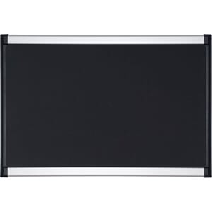 TAVLE BI-OFFICE TEKSTIL 120X90MM SORT