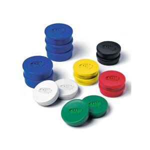 MAGNET LEGAMASTER 20MM SORT (10)
