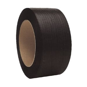 Maskinbånd PP sort 9x0,55-190/200-4000m- 110kg