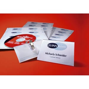 NAVNESKILT DURABLE 54X90MM KOMBICLIP(20)