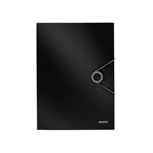 STRIKKMAPPE LEITZ SOLID A4 PP SORT