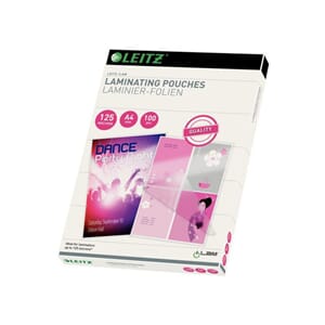 LAMINERINGSLOMME LEITZ A4 125MY (100)