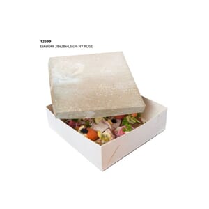 KAKEESKE LOKK 330X330X45MM NY ROSE (100)