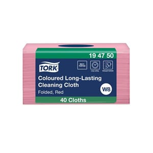KLUT FARGEKODET W8 RØD TORK (40)