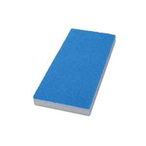 Skuresvamp MAX 25x12cm melamin blå/hvit
