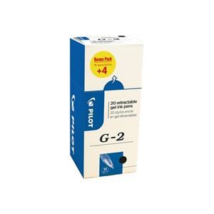 GELEROLLER PILOT G2-7 SORT (20)