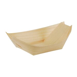 DEMOSKÅL PURE TRE 8,5X5,5CM BÅT (50)