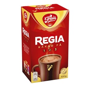 SJOKOLADEDRIKK PORSJON 10PK REGIA