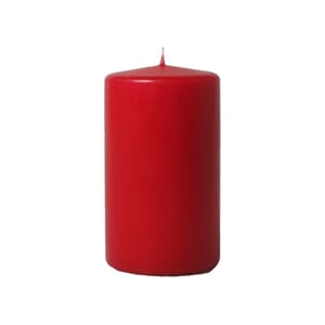 KUBBELYS DIANA  7X10 CM RØD 44 TIMER