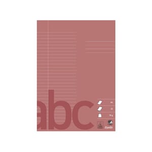 SKRIVEBOK BANTEX A4 70G 8,5MM LINJE MARG