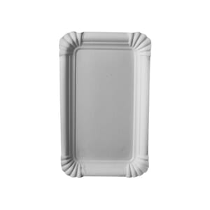 TALLERKEN PURE 10X16 CM HVIT (250)