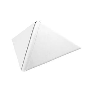SERVIETT DUNILIN 48CM HVIT DUNI (36)