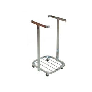 AVFALLSSTATIV HYKAB STÅL M/75MM HJUL